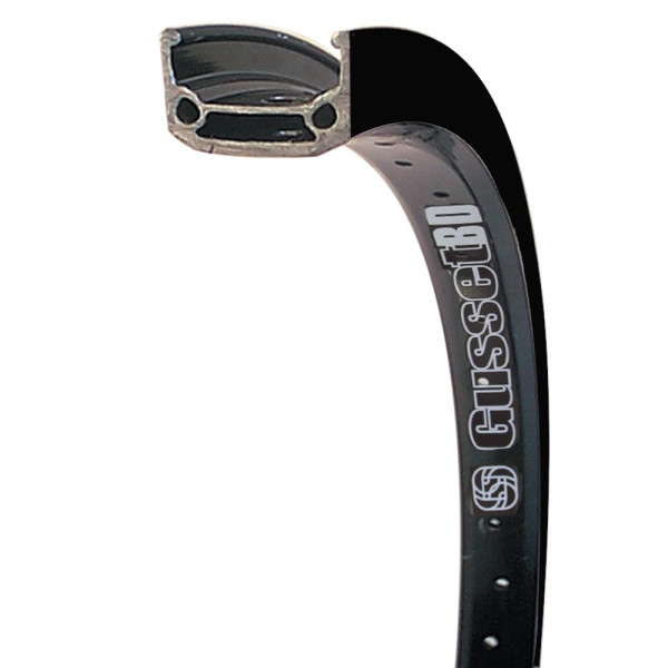 Gusset Black Dog BMX rim